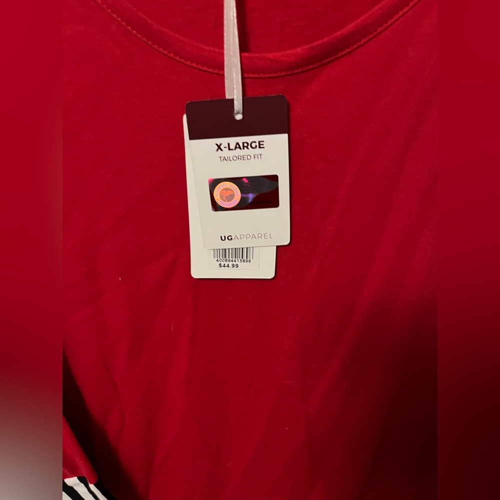Red blouse